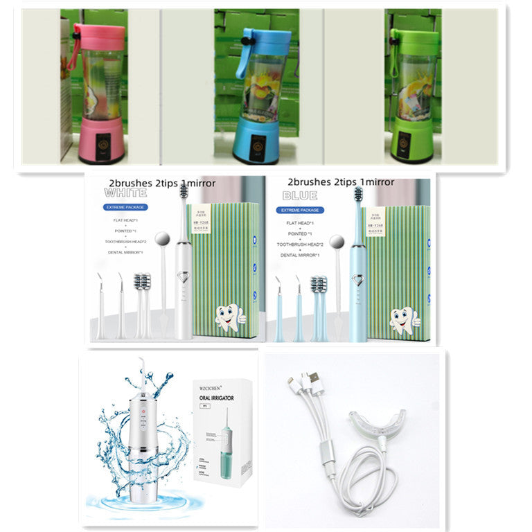 Portable Blender With USB - Rechargeable Mini Kitchen Fruit Juice Mixer, Home, Simple, Portable, Electric Mini Juicer