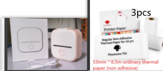 Portable Mini Thermal Label Printer - Home Photo Printer, Bluetooth-compatible, Mini Label Printer