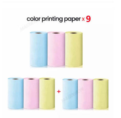 Portable Mini Thermal Label Printer - Home Photo Printer, Bluetooth-compatible, Mini Label Printer