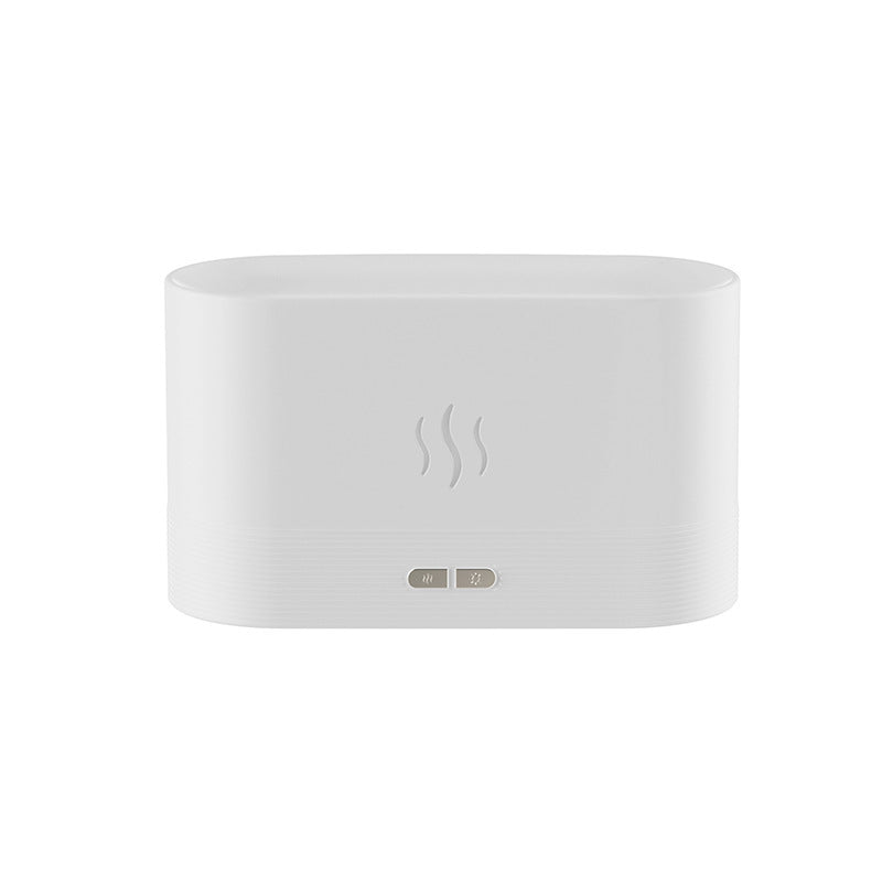 Aroma Diffuser With Flame - Light Mist Humidifier, Aromatherapy Diffuser With Waterless Auto-Off Protection For Spa, Home, Yoga, Office