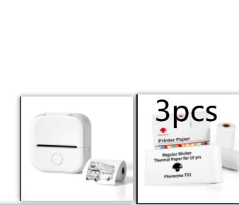 Portable Mini Thermal Label Printer - Home Photo Printer, Bluetooth-compatible, Mini Label Printer