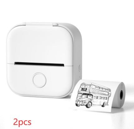 Portable Mini Thermal Label Printer - Home Photo Printer, Bluetooth-compatible, Mini Label Printer