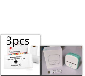 Portable Mini Thermal Label Printer - Home Photo Printer, Bluetooth-compatible, Mini Label Printer