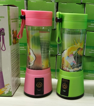 Portable Blender With USB - Rechargeable Mini Kitchen Fruit Juice Mixer, Home, Simple, Portable, Electric Mini Juicer
