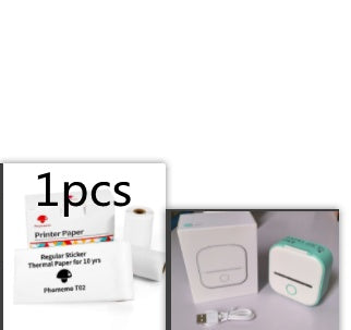 Portable Mini Thermal Label Printer - Home Photo Printer, Bluetooth-compatible, Mini Label Printer