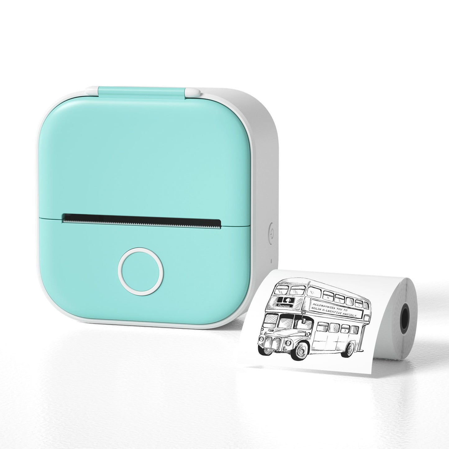Portable Mini Thermal Label Printer - Home Photo Printer, Bluetooth-compatible, Mini Label Printer