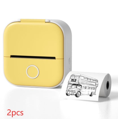 Portable Mini Thermal Label Printer - Home Photo Printer, Bluetooth-compatible, Mini Label Printer