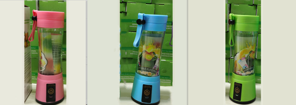 Portable Blender With USB - Rechargeable Mini Kitchen Fruit Juice Mixer, Home, Simple, Portable, Electric Mini Juicer