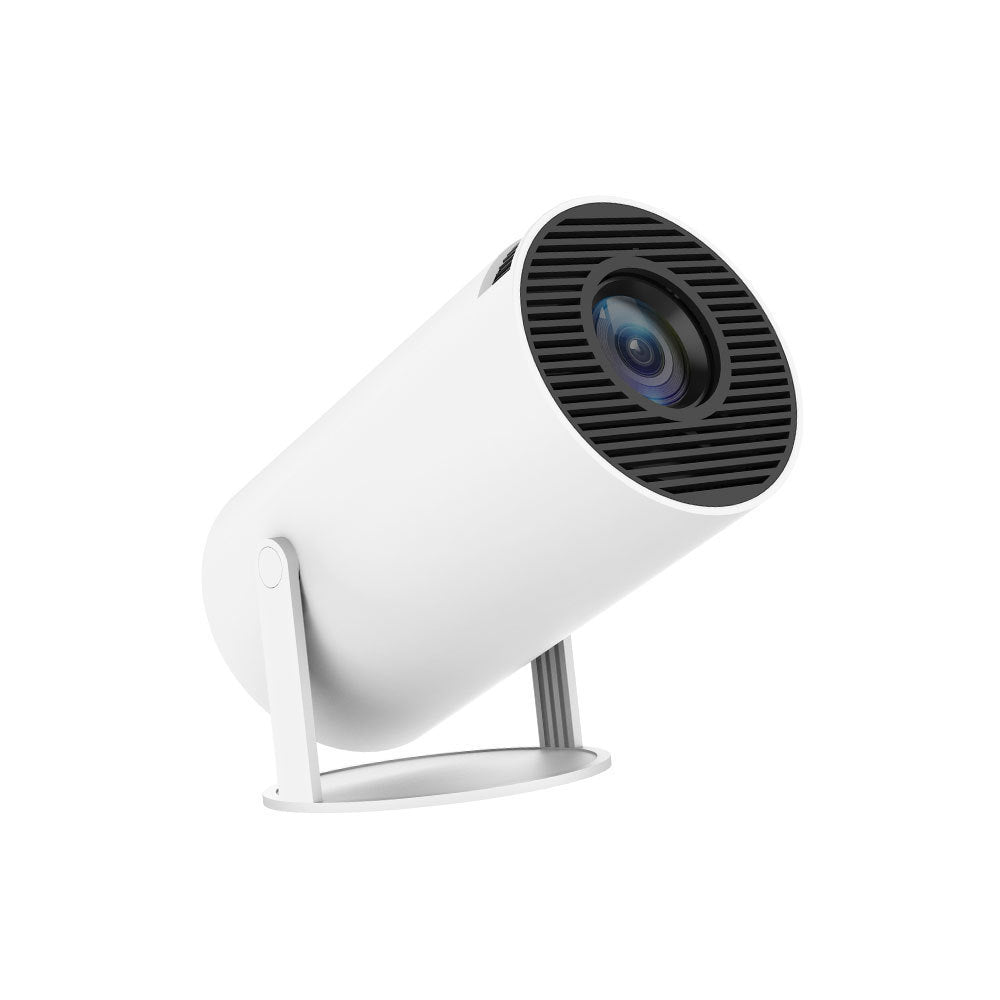 Portable Projector - Small Straight Projector For Home Use, 180 Degrees Projection Angle, Automatic Focus, Home Video Projector