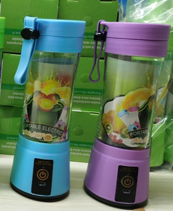 Portable Blender With USB - Rechargeable Mini Kitchen Fruit Juice Mixer, Home, Simple, Portable, Electric Mini Juicer