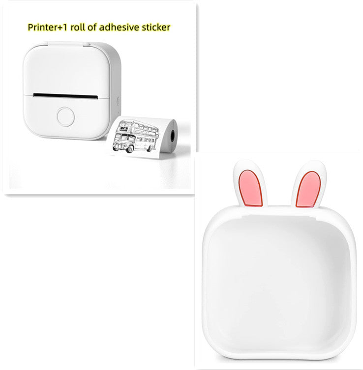 Portable Mini Thermal Label Printer - Home Photo Printer, Bluetooth-compatible, Mini Label Printer
