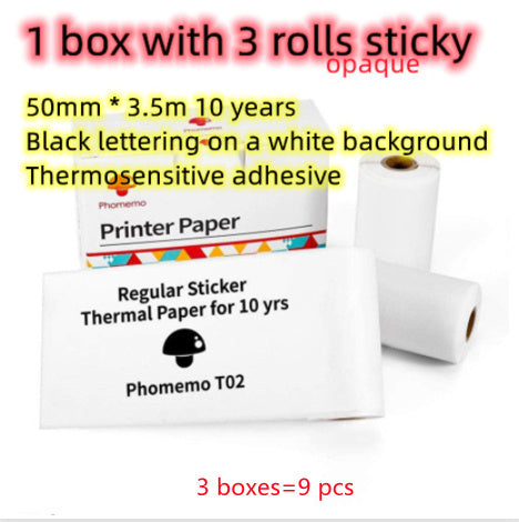 Portable Mini Thermal Label Printer - Home Photo Printer, Bluetooth-compatible, Mini Label Printer