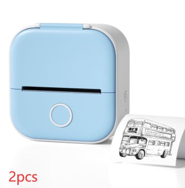 Portable Mini Thermal Label Printer - Home Photo Printer, Bluetooth-compatible, Mini Label Printer