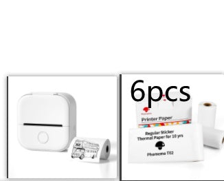Portable Mini Thermal Label Printer - Home Photo Printer, Bluetooth-compatible, Mini Label Printer