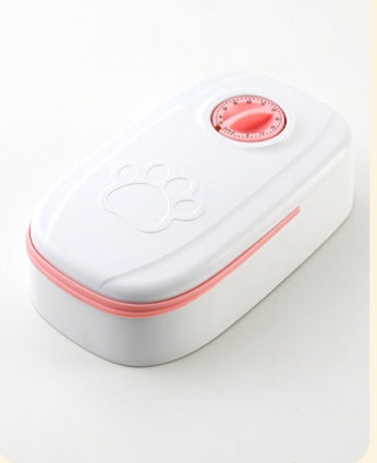 Automatic Pet Feeder - Smart Food Dispenser For Cats Dogs with Timer, Stainless Steel Bowl, Auto Dog Cat Pet Feeding, Pet Supplies