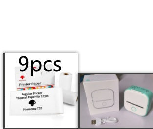 Portable Mini Thermal Label Printer - Home Photo Printer, Bluetooth-compatible, Mini Label Printer
