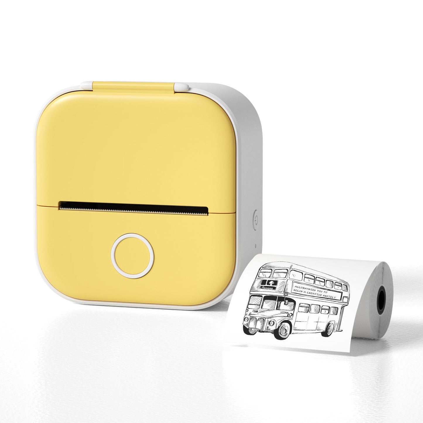Portable Mini Thermal Label Printer - Home Photo Printer, Bluetooth-compatible, Mini Label Printer